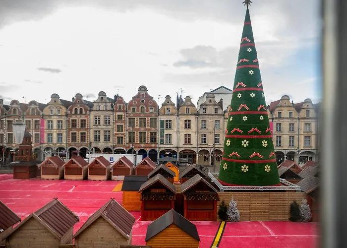 Appartement Romantique Vue Beffroi Place Des Heros *